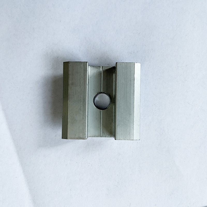 3.0mm bis 4.5mm Aluminiumsonnenkollektor-mittlere Klammer Pv, die Kit Fast Installation anbringt