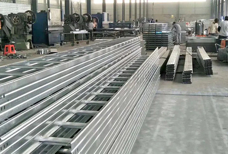 1.5 - 2.5mm Leiter-Art Kabel-Tray Galvanised Steel Cable Tray-Korrosionsbeständigkeit