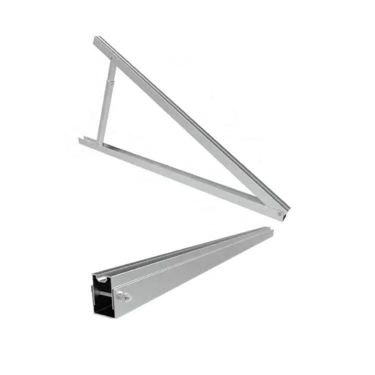 Leicht zusammengebaute Sonnenkollektor-Schienenplatten für Standort-Gewann-Installation