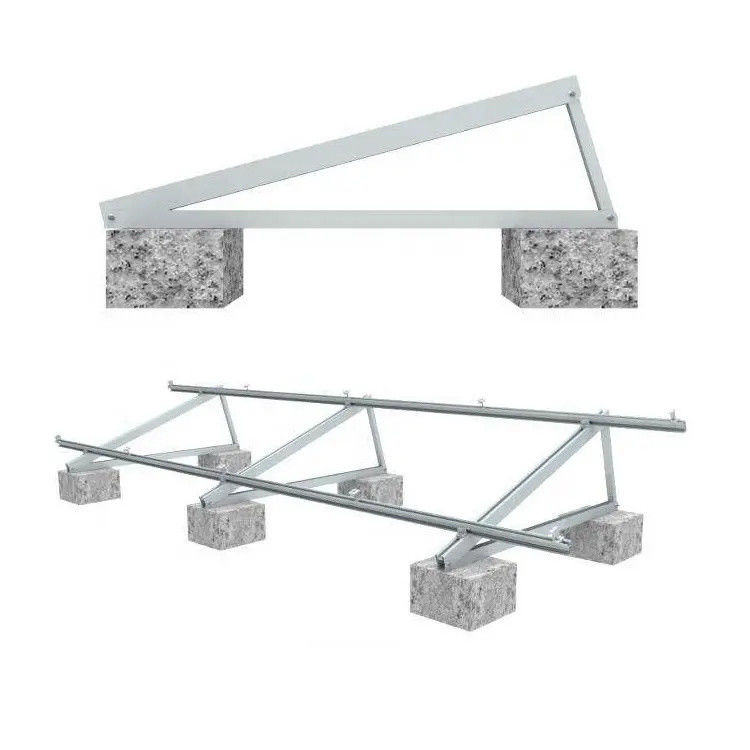 Leicht zusammengebaute Sonnenkollektor-Schienenplatten für Standort-Gewann-Installation