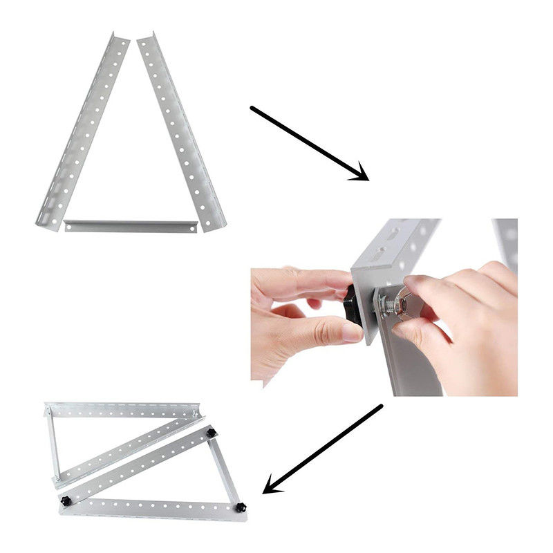 Wind-Widerstand-Sonnenkollektor-Neigungs-Berg Kit For Cement Roof Installation