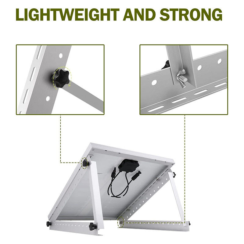 Wind-Widerstand-Sonnenkollektor-Neigungs-Berg Kit For Cement Roof Installation