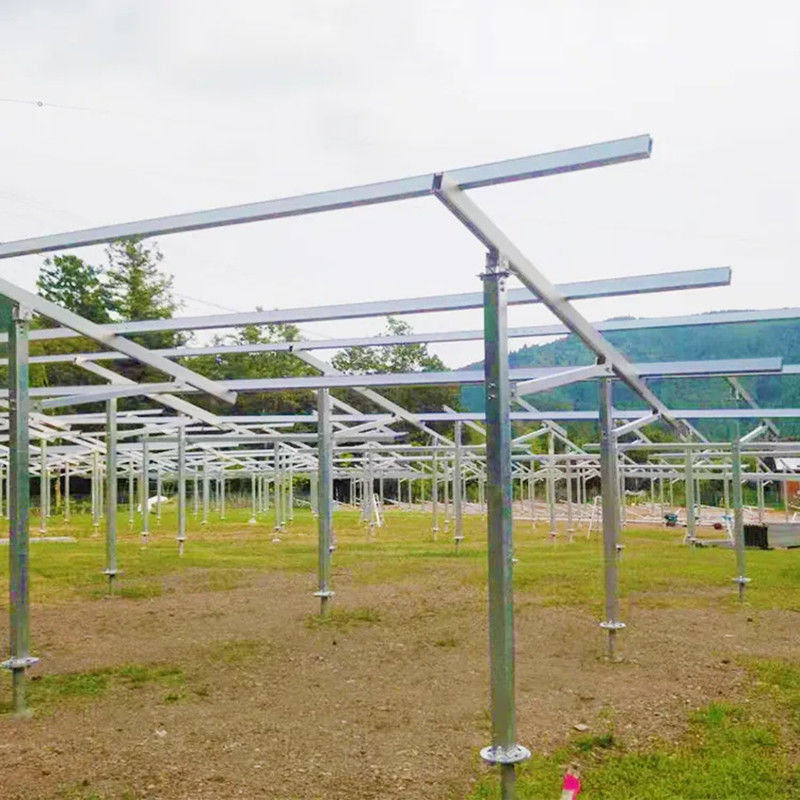 Einstellbares Solarmontage-System aus Aluminium mit Boden Korrosionsbeständigkeit