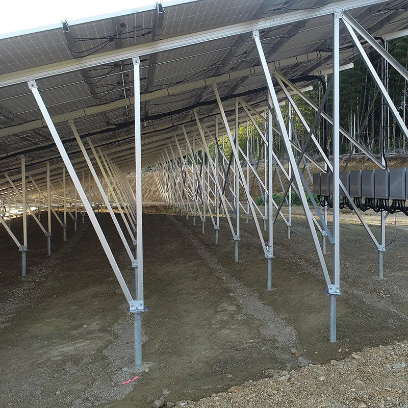 Beton-Fundament Korrosionsbeständige Boden Solarpaneel Montage Halterung für Neigung Winkel Einstellung