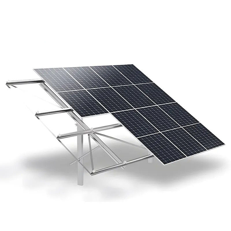 Hot Dip Galvanized 0-60 Grad Neigungswinkel Solar Montage System Aluminium Zink Magnesium Beschichtet