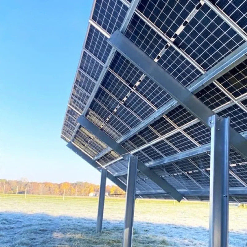 Hot Dip Galvanized 0-60 Grad Neigungswinkel Solar Montage System Aluminium Zink Magnesium Beschichtet