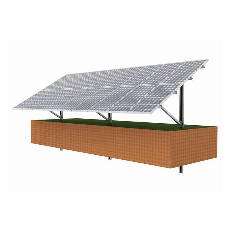 Solaranlage für Porträt- oder Landschaftsmodule mit Windlast bis zu 216 km/h