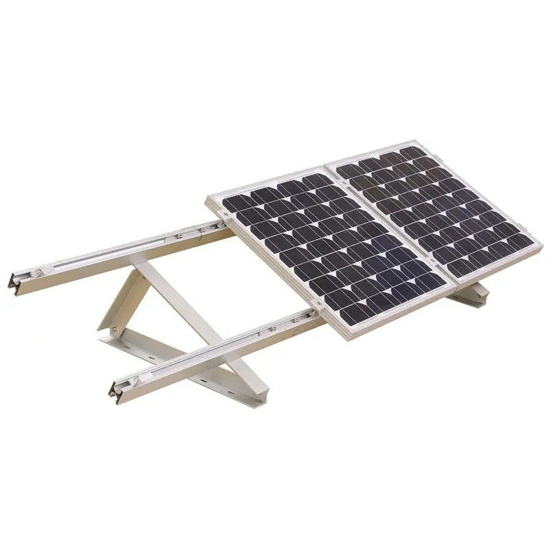 Natürliche C-förmige Solarpaneel-Dachhalterung für Großanlagen