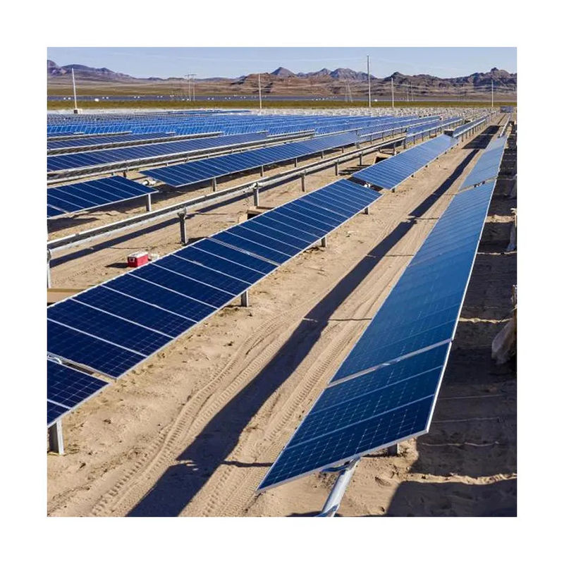 Einfuhr eines einsachsigen Photovoltaik-Tracking-Systems aus einem chinesischen Werk + Selbstreinigungssystem für Photovoltaik-Panels