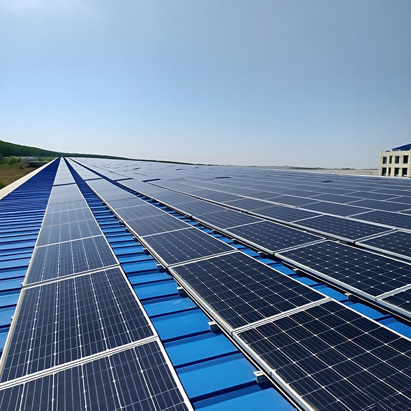 Solarpaneel-Dachhalterung für gewerbliche Gebäude Einfache und schnelle Installation Wirtschaftlich