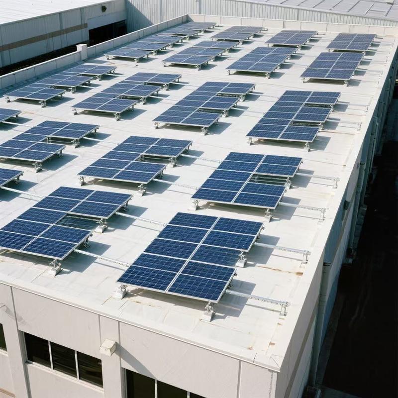 Solarpaneel-Dachhalterung für gewerbliche Gebäude Einfache und schnelle Installation Wirtschaftlich