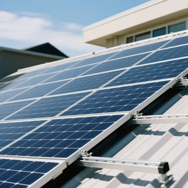 Solaranlagen-Dachstützen für gewerbliche Gebäude Einfache Installation Wirtschaftliche und ökologische Vorteile Faktor 10