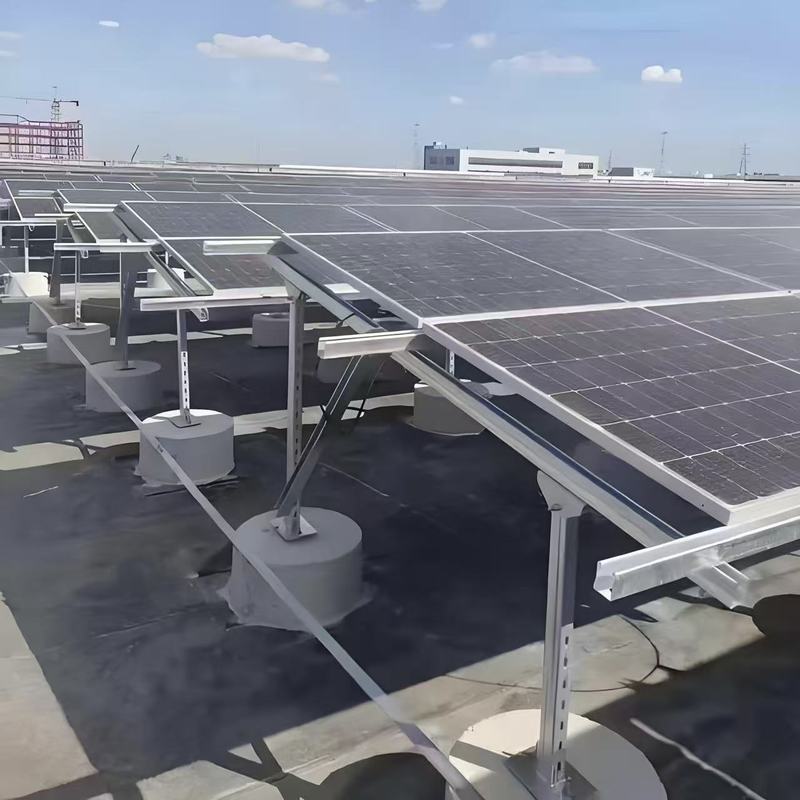 Solarpanel-Dachmontagehalterungen für Blechdächer Einfache und schnelle Installation für Gewerbe