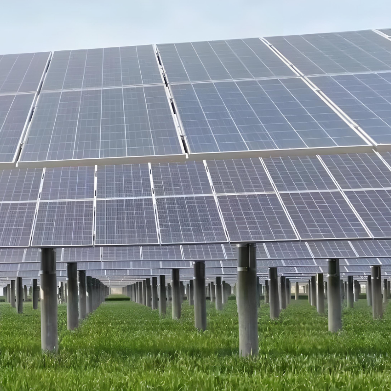 Erdmontage-Halterungen für Solaranlagen, konzipiert für groß angelegte Solar-PV-Installationen mit einfacher Vor-Ort-Montage und -Einstellung