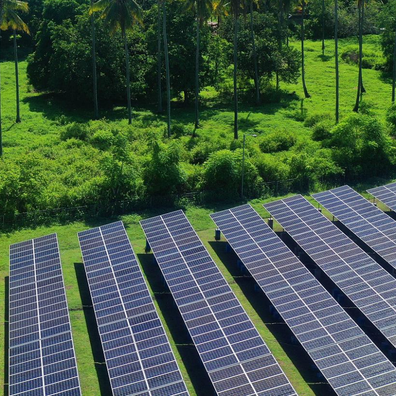 Customizable Ground Solar Mounting Brackets for Framed or Frameless Panels High Corrosion Resistance Simplified Process