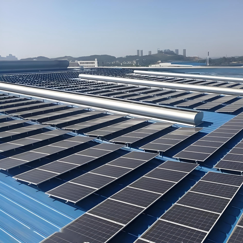 Solarpanel-Dachmontagehalterungen für Stehfalz-Zinkdach, korrosionsbeständig, anpassbar, schnelle Installation