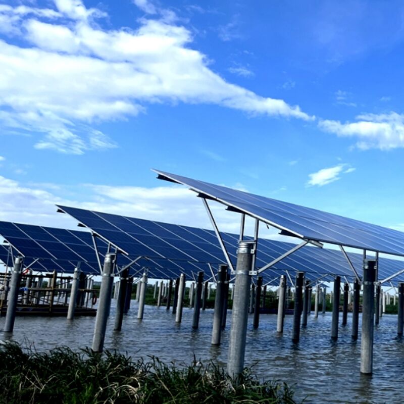 Bodensolarmontagehalter mit vorgefertigten Komponenten, einstellbarer Neigungswinkel und kompatibel mit verschiedenen Solarmodulen