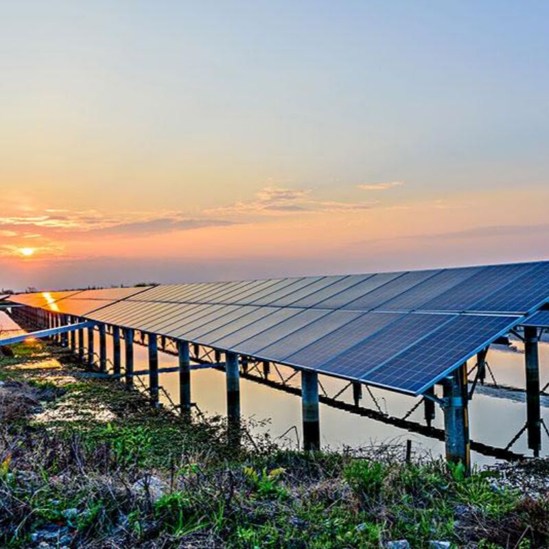 Erdmontage-Solarhalterungen aus feuerverzinktem Stahl, die eine hohe Korrosionsbeständigkeit für den langfristigen Einsatz im Freien bieten.